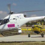 helikopter w trakcie eventu